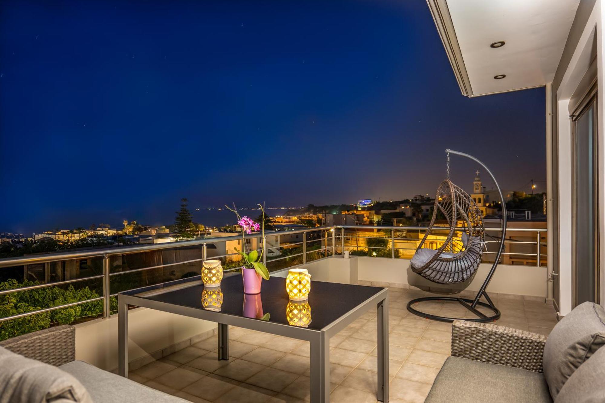 Aria Sea View, Chania Сталос Экстерьер фото
