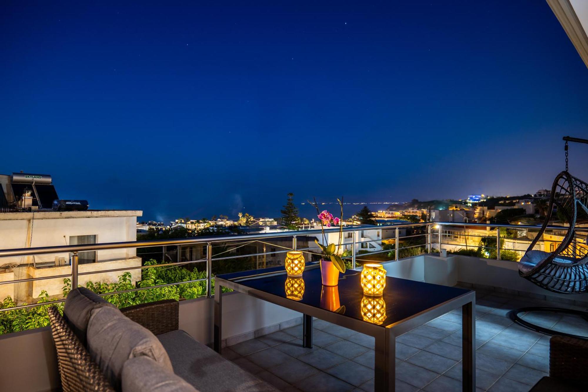 Aria Sea View, Chania Сталос Экстерьер фото